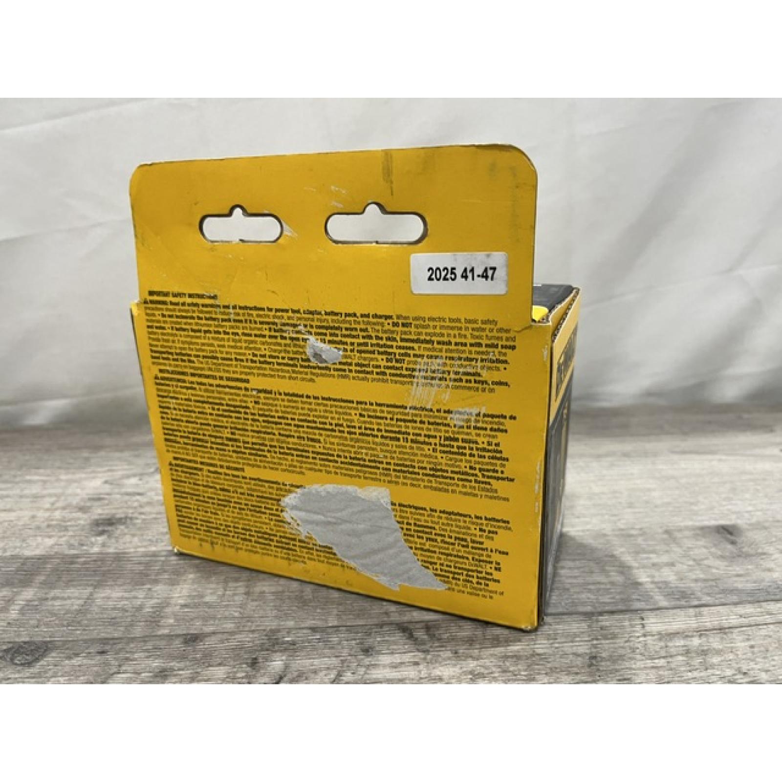 NEW - DEWALT 20V MAX XR POWERSTACK Lithium-Ion Battery Starter Kit with 1.7Ah Battery and Charger