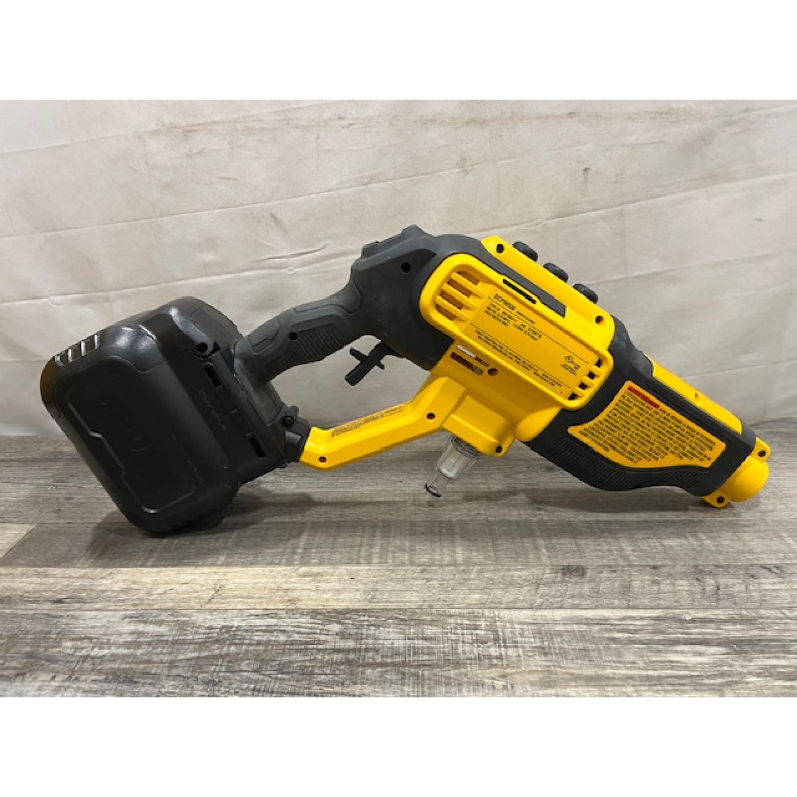 AS-IS DEWALT 20V MAX 550 PSI 1.0 GPM Cold Water Cordless Power Cleaner with 4-Nozzles (Tool Only)