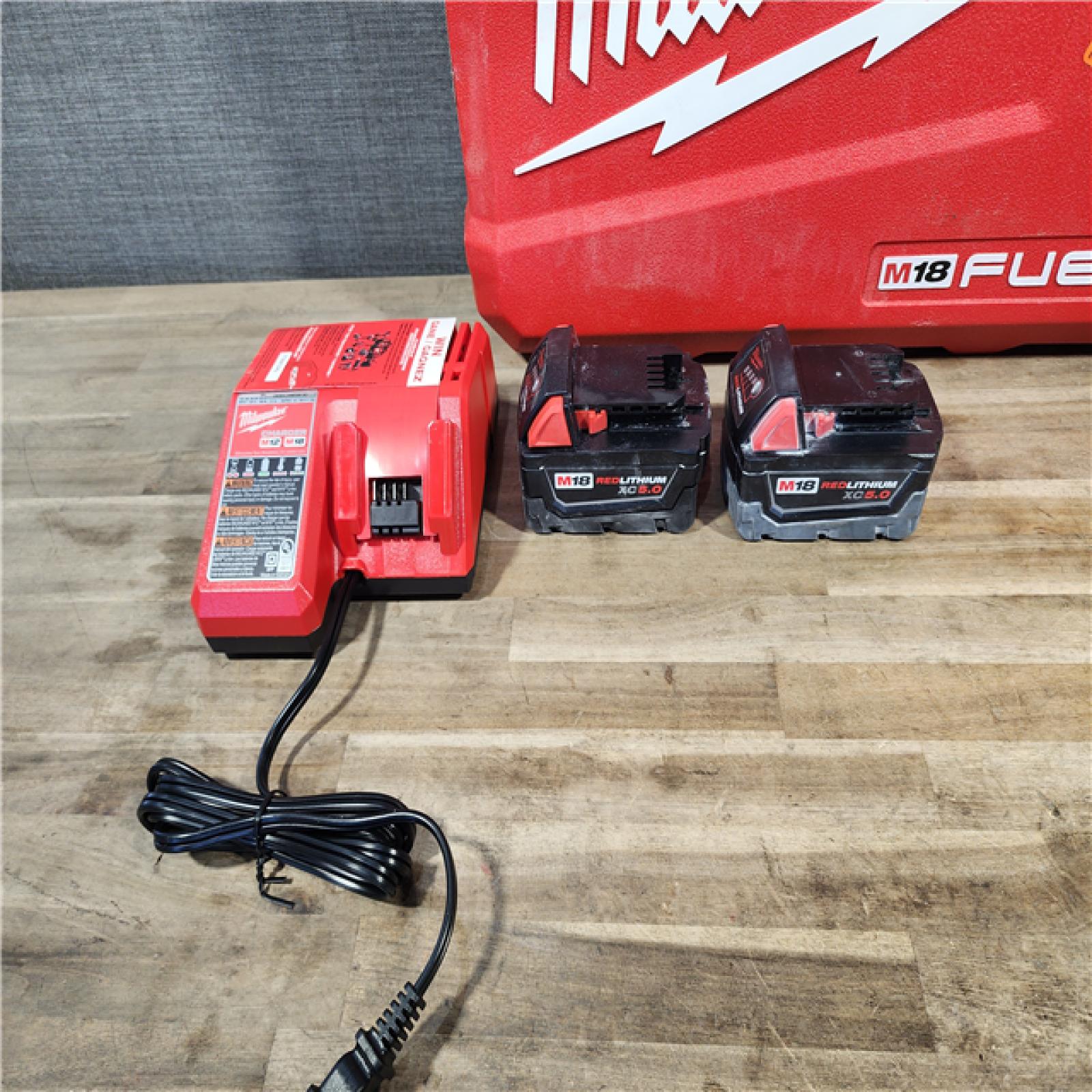 HOUSTON LOCATION - AS-IS M18 FUEL 18V Lithium-Ion Brushless Cordless Hammer Drill and Impact Driver Combo Kit (2-Tool) with 2 Batteries