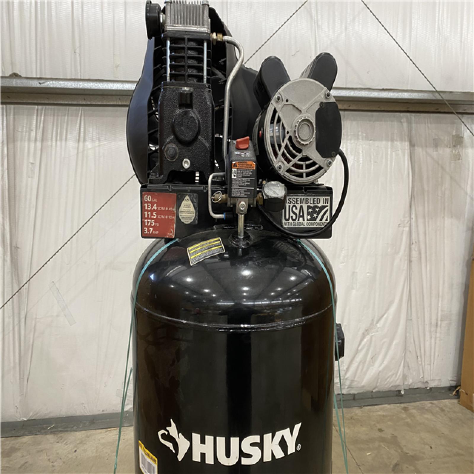 Houston Location - AS-IS Outdoor Power Equipment HUSKY AIR COMPRESSOR 175 PSI
