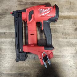 HOUSTON LOCATION - AS-IS MILWAUKEE FUEL 18-Volt Lithium-Ion Brushless Cordless 18-Gauge 1/4 in. Narrow Crown Stapler (Tool-Only)