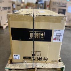 DALLAS LOCATION - Weber Genesis S-415 4-Burner Liquid Propane Gas Grill in Stainless Steel