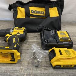 AS-IS DEWALT Atomic 20V Lithium-Ion Cordless Compact 1/2 in. Drill/Driver Kit