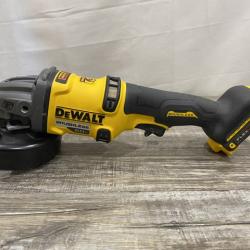 AS-IS DEWALT FLEXVOLT 60V MAX Cordless Brushless 4.5 in. to 6 in. Small Angle Grinder with Kickback Brake (Tool Only)