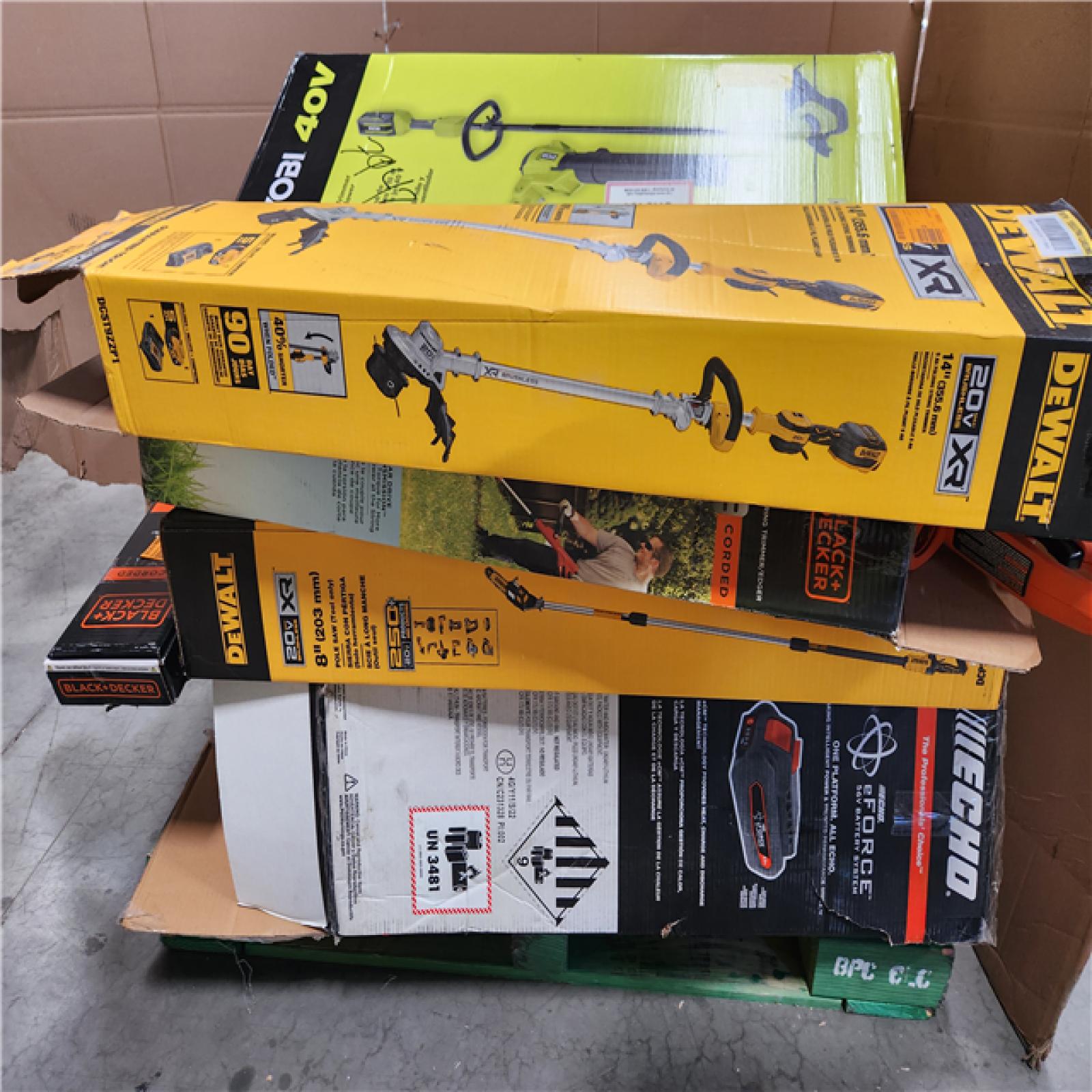 CALIFORNIA AS-IS TOOL PALLET