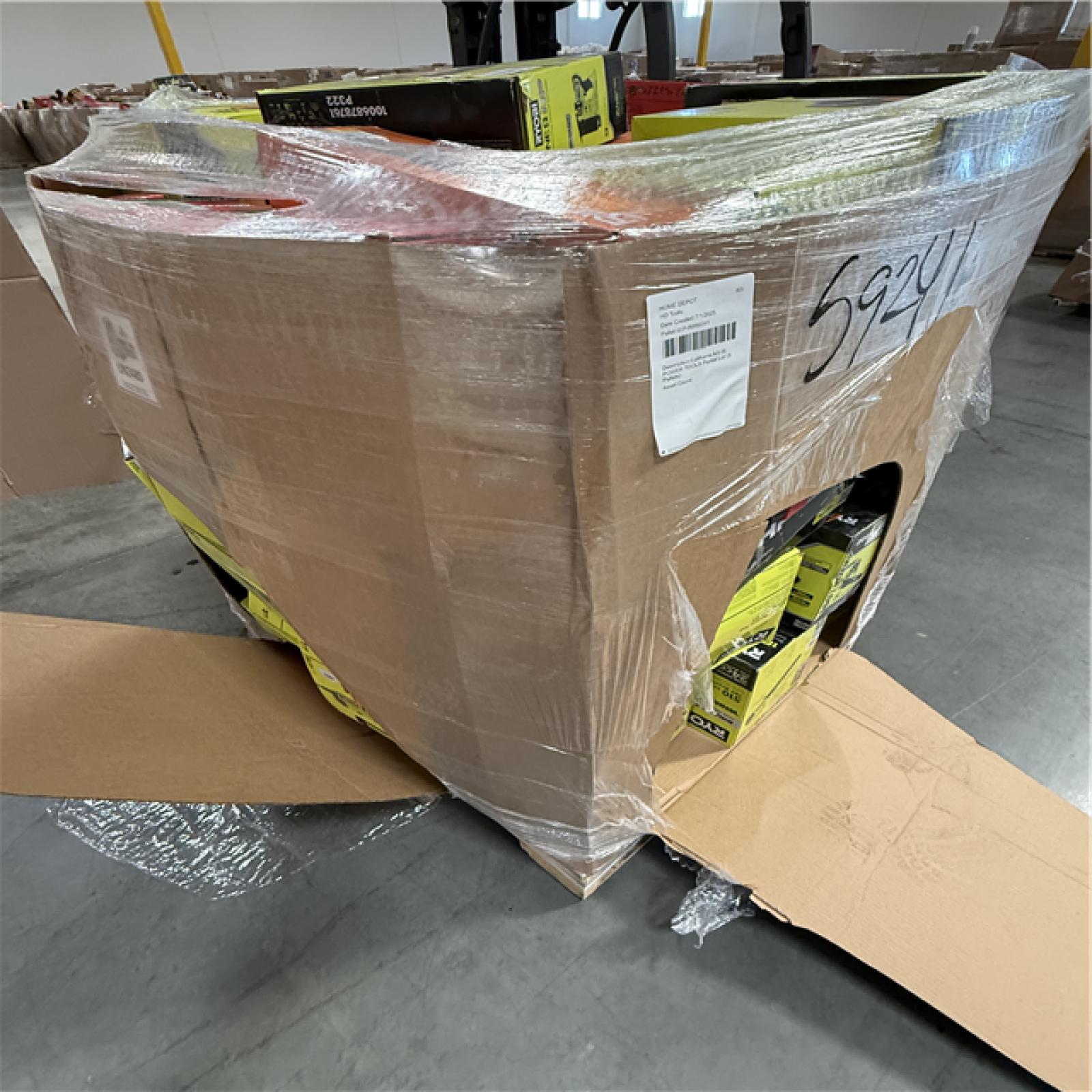 California AS-IS POWER TOOLS Partial Lot (3 Pallets)