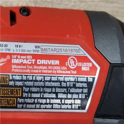 AS-IS- Milwaukee  FUEL 18V Lithium-Ion Brushless Cordless Hammer Drill and Impact Driver Combo Kit