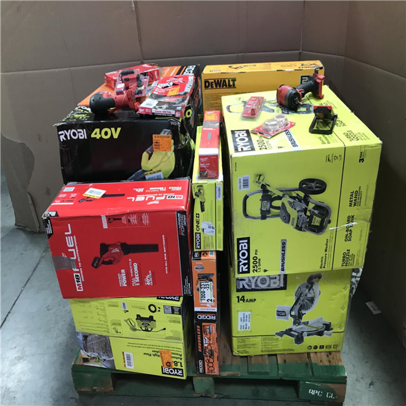 CALIFORNIA AS-IS TOOL PALLET