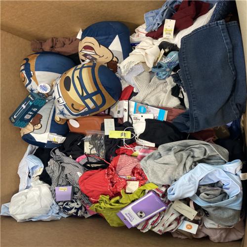 DALLAS LOCATION - BULLSEYE CLOTHING, HOME GOODS PALLET