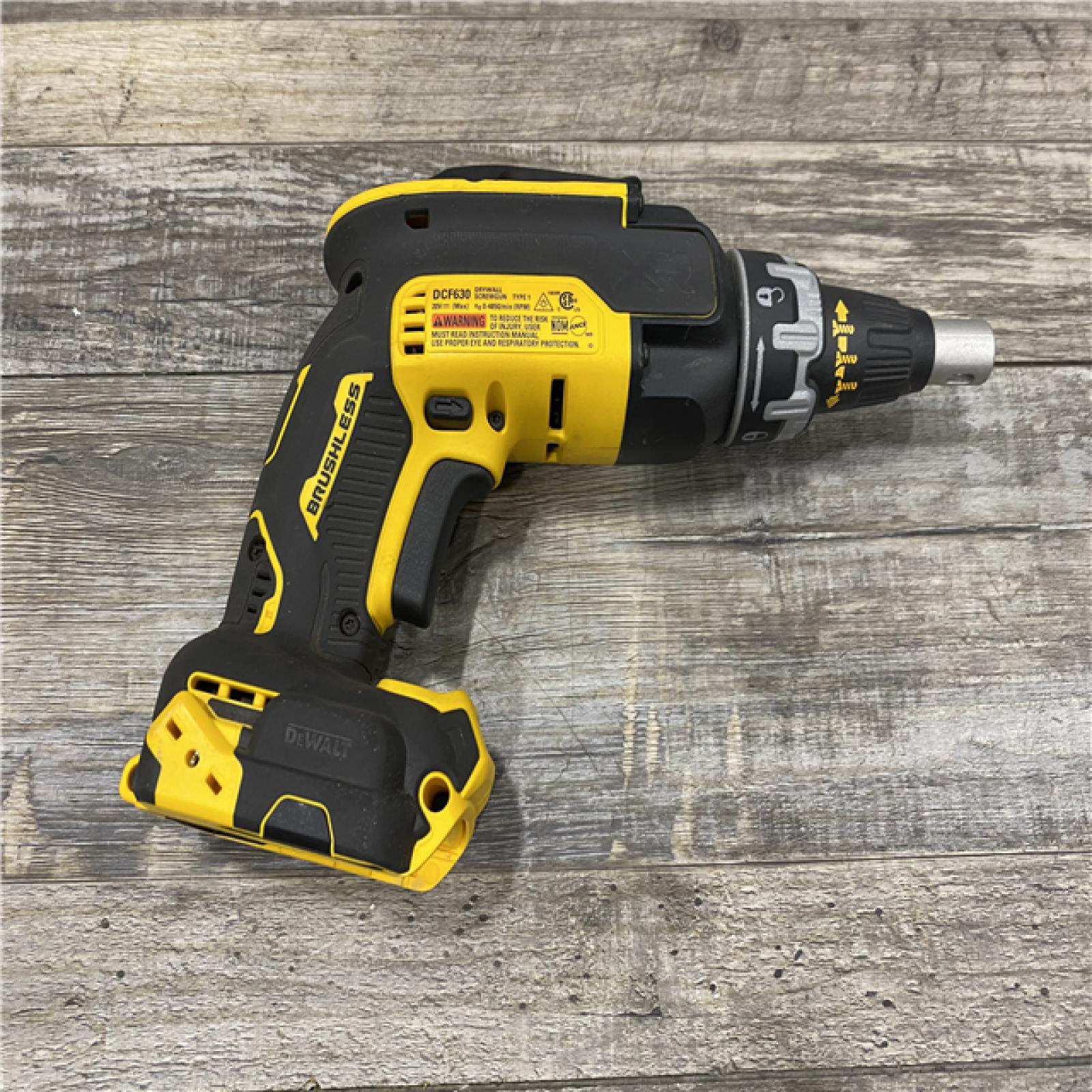 AS-IS DEWALT XR 20V MAX Lithium-Ion Cordless Brushless Screw Gun (Tool Only)