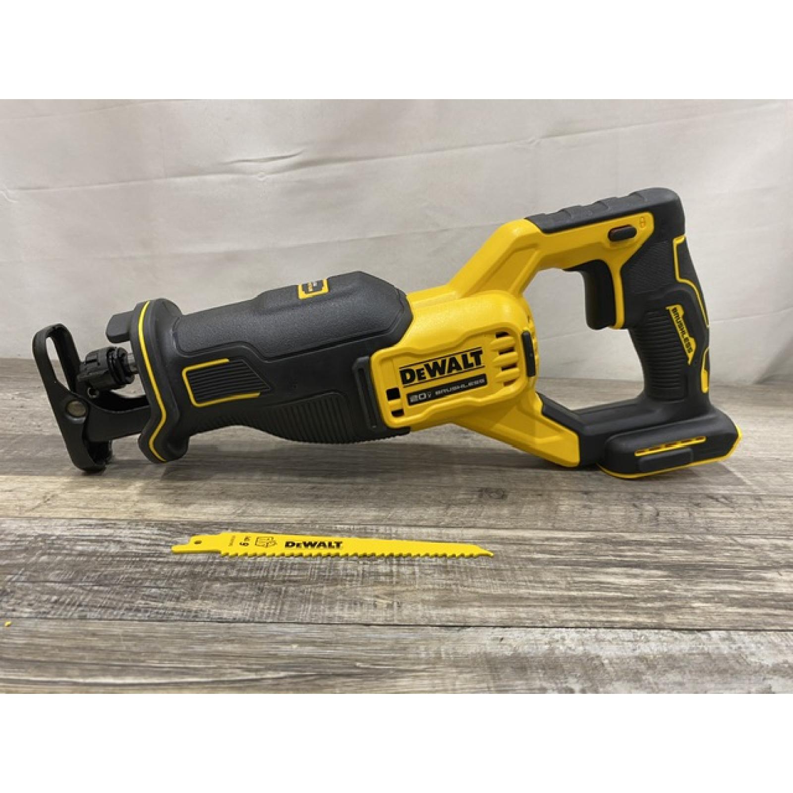 AS-IS DEWALT 20V MAX Cordless Brushless Reciprocating Saw (Tool Only)