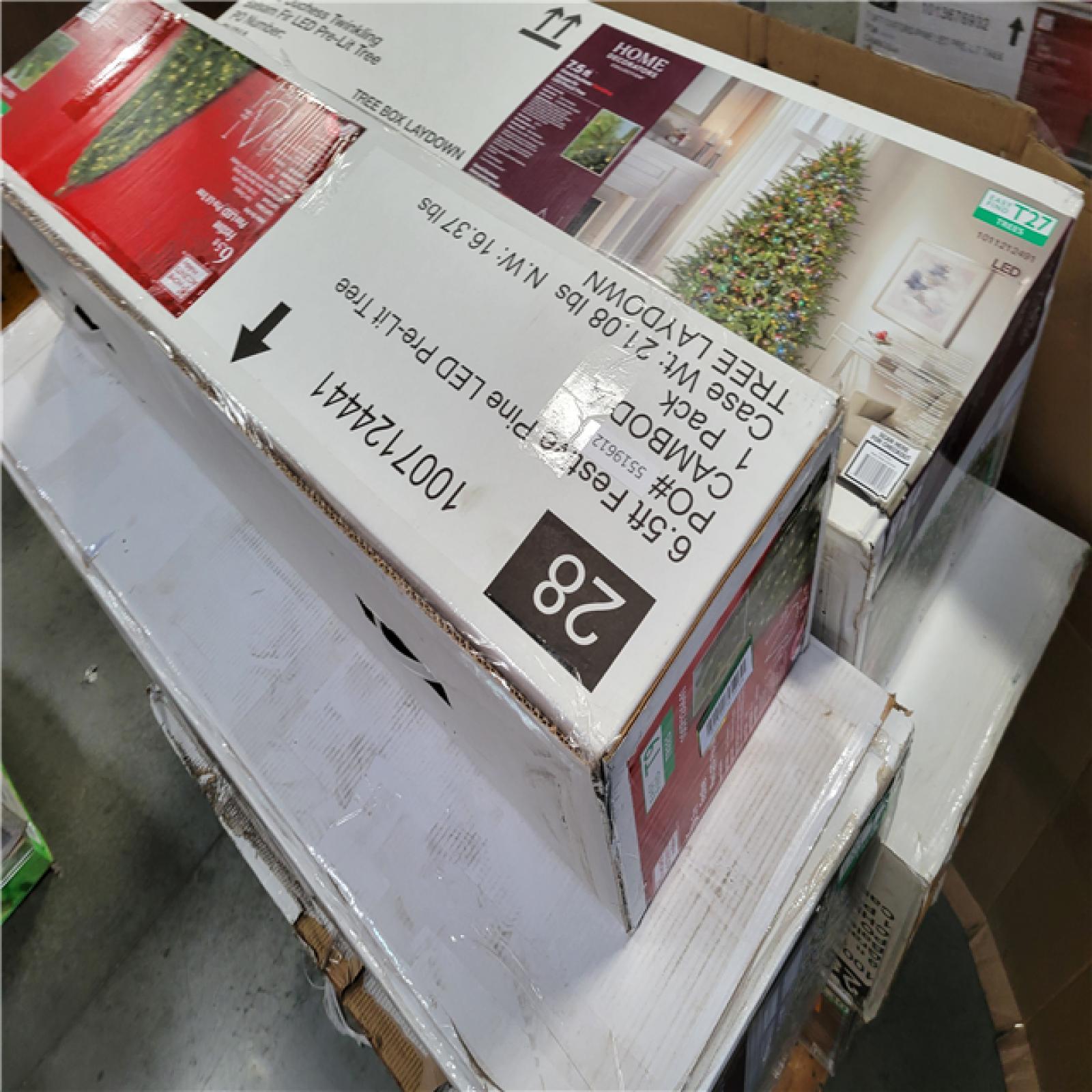 California AS-IS Holiday Pallet