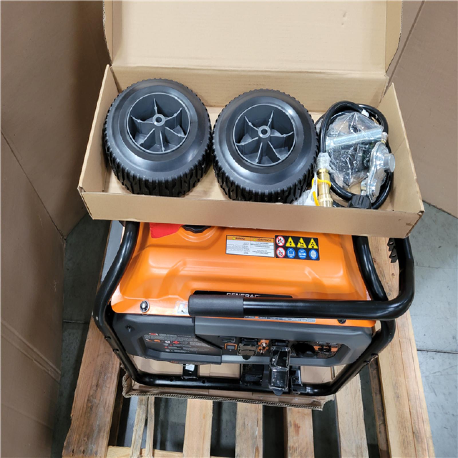 CALIFORNIA AS-IS GENERAC GENERATOR