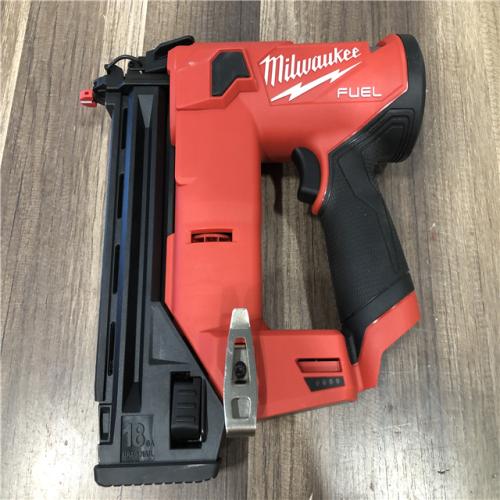 AS-IS Milwaukee  FUEL 12-Volt Lithium-Ion Brushless Cordless 18-Gauge 1-1/2 in. Compact Brad Nailer (Tool Only)