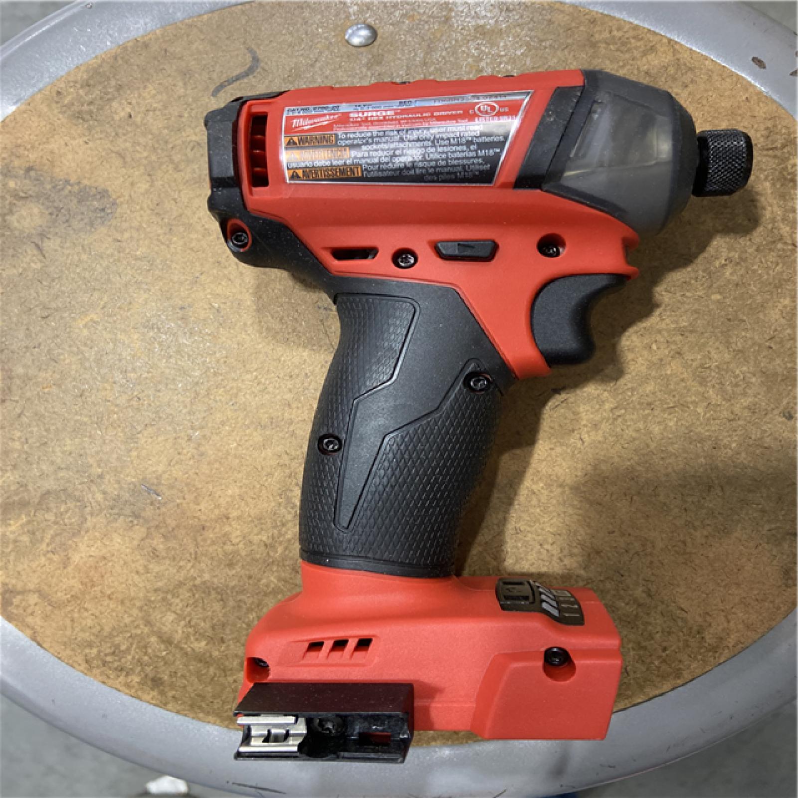 AS-IS - Milwaukee M18 FUEL SURGE 18V Lithium-Ion Brushless Cordless 1/4 in. Hex Impact Driver (Tool-Only)