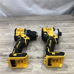 AS-IS DEWALT ATOMIC 20-Volt MAX Lithium-Ion Cordless Combo Kit