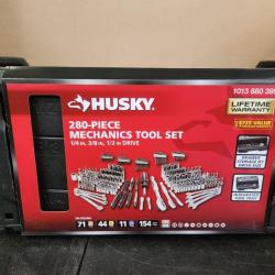 Phoenix NEW Husky 280-Piece SAE/Metric Mechanics Tool Set with Tool Box (SEALED)