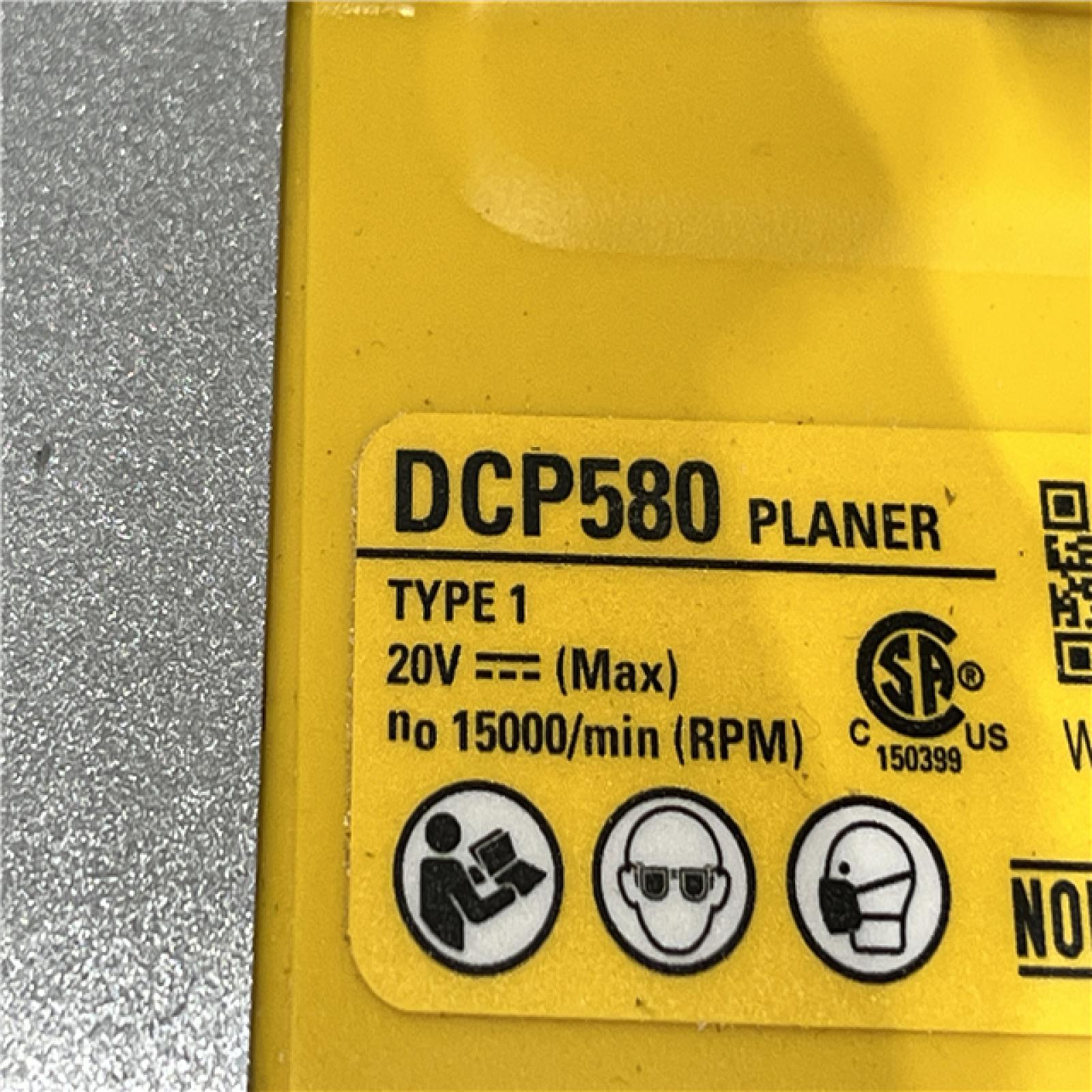 AS-IS DEWALT 20V MAX XR Cordless Brushless 3-1/4 in. Planer (Tool Only)