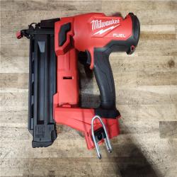 HOUSTON LOCATION - AS-IS Milwaukee  FUEL 18-Volt Lithium-Ion Brushless Cordless Gen II 18-Gauge Brad Nailer (Tool-Only)