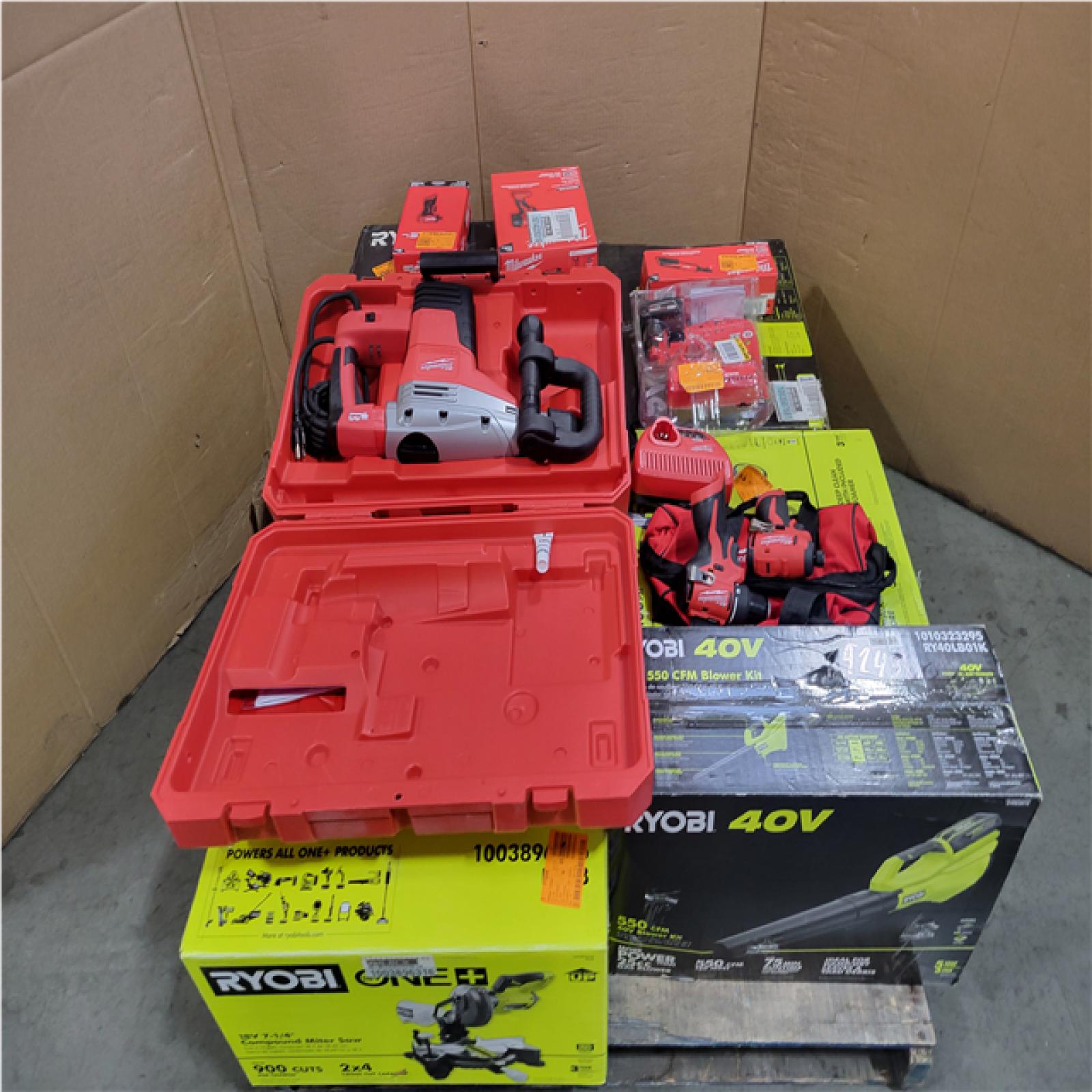 CALIFORNIA AS-IS TOOL PALLET