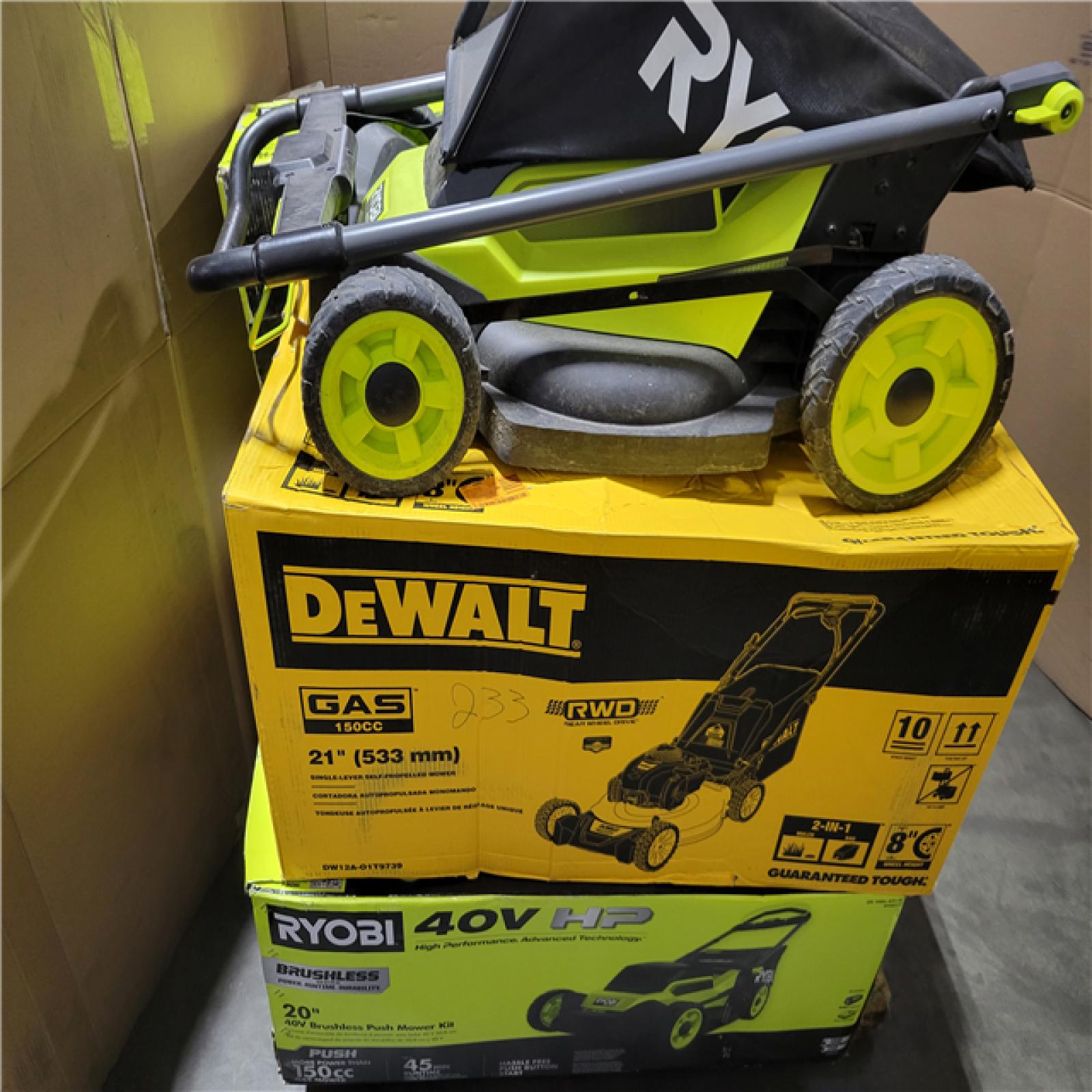 CALIFORNIA AS-IS OUTDOOR POWER EQUIPMENT