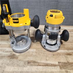 HOUSTON LOCATION - AS - IS DEWALT 12 Amp Corded 2-1/4 Horsepower Electronic Variable Speed Fixed Base Router with Soft Start