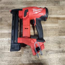 HOUSTON LOCATION - AS-IS Milwaukee FUEL 18-Volt Lithium-Ion Brushless Cordless 18-Gauge 1/4 in. Narrow Crown Stapler (Tool-Only)