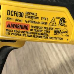 AS-IS DEWALT XR 20V MAX Lithium-Ion Cordless Brushless Screw Gun (Tool Only)