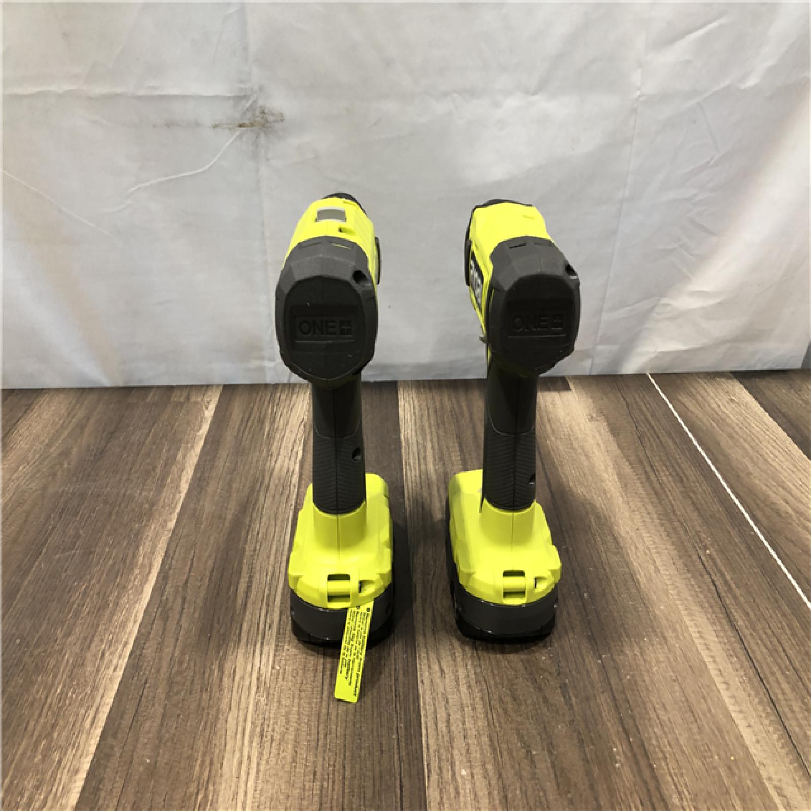 AS-IS RYOBI ONE+ 18V Cordless 2-Tool Combo Kit