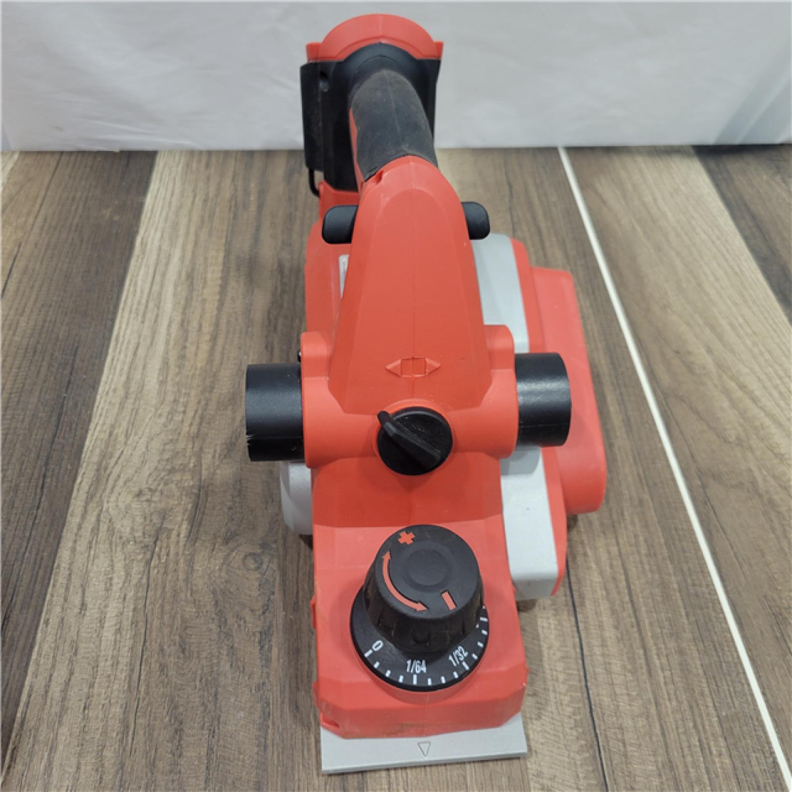 AS-IS  Milwaukee M18 18-Volt Lithium-Ion Cordless 3-1/4 in. Planer (Tool-Only)