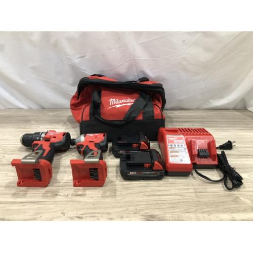 AS-IS Milwaukee M18 Compact 2-Tool Combo Kit