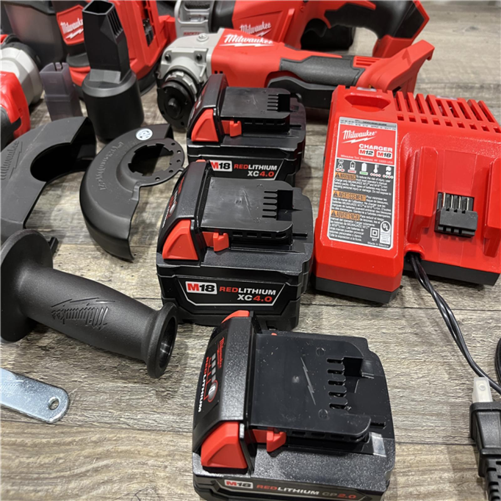 AS-IS Milwaukee 18V Lithium-Ion Cordless (8-Tool) Combo Kit