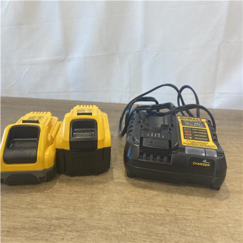 AS-IS DEWALT 20V MAX Lithium-Ion Starter Kit with 4.0 Ah and 5.0 Ah Batteries and Charger