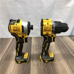 AS-IS DEWALT 20V MAX Lithium-Ion Cordless 2-Tool Combo Kit