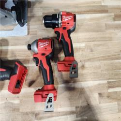 HOUSTON LOCATION - AS-IS Milwaukee M18 4-Tool Combo Kit