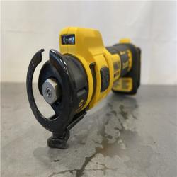 AS-IS - DeWalt XR 20-Volt Lithium-Ion Cordless Rotary Drywall Cut-Out Tool with 20-Volt MAX POWERSTACK Compact Battery