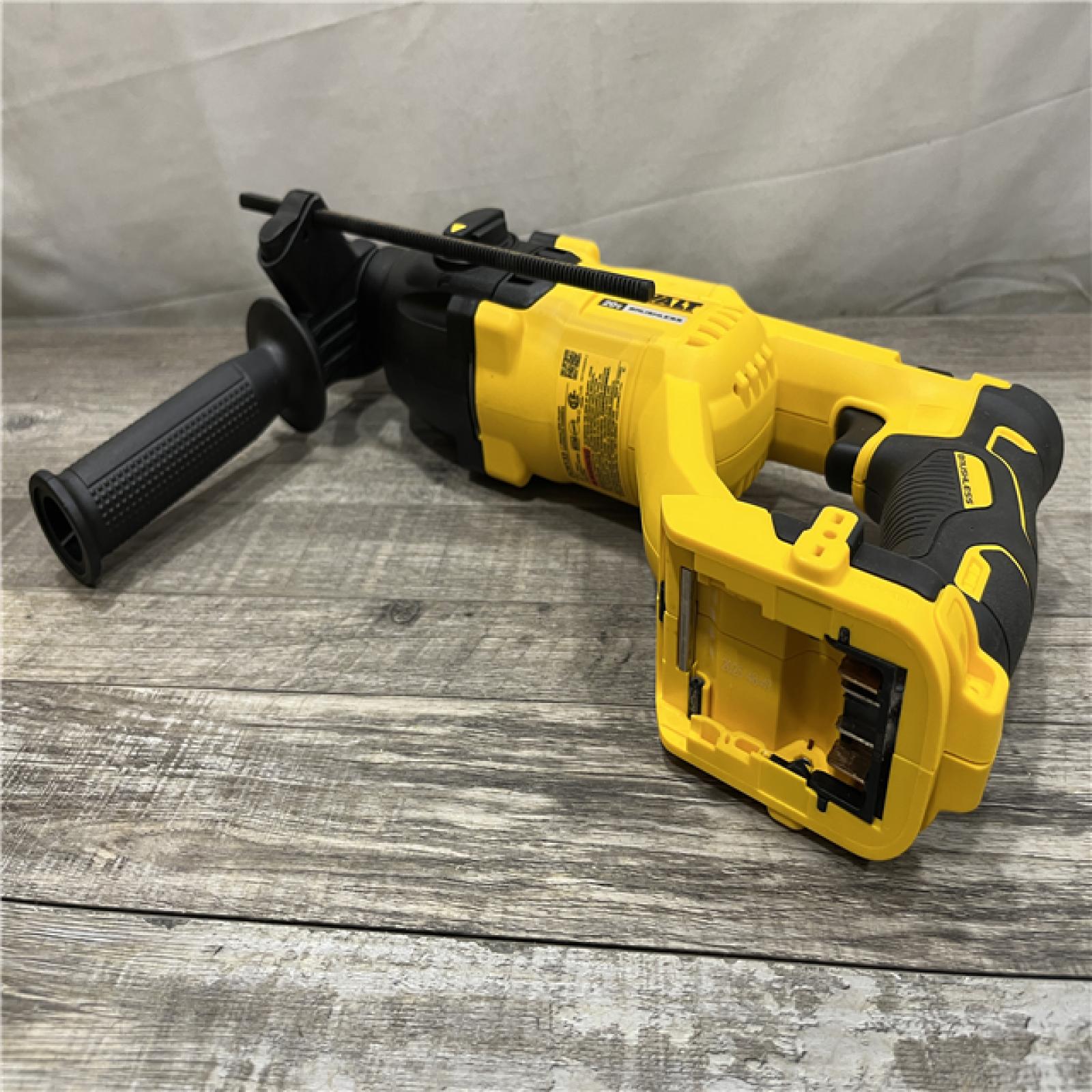 AS-IS DEWALT 20V MAX Cordless Brushless 1 in. SDS Plus D-Handle Concrete and Masonry Rotary Hammer (Tool Only)