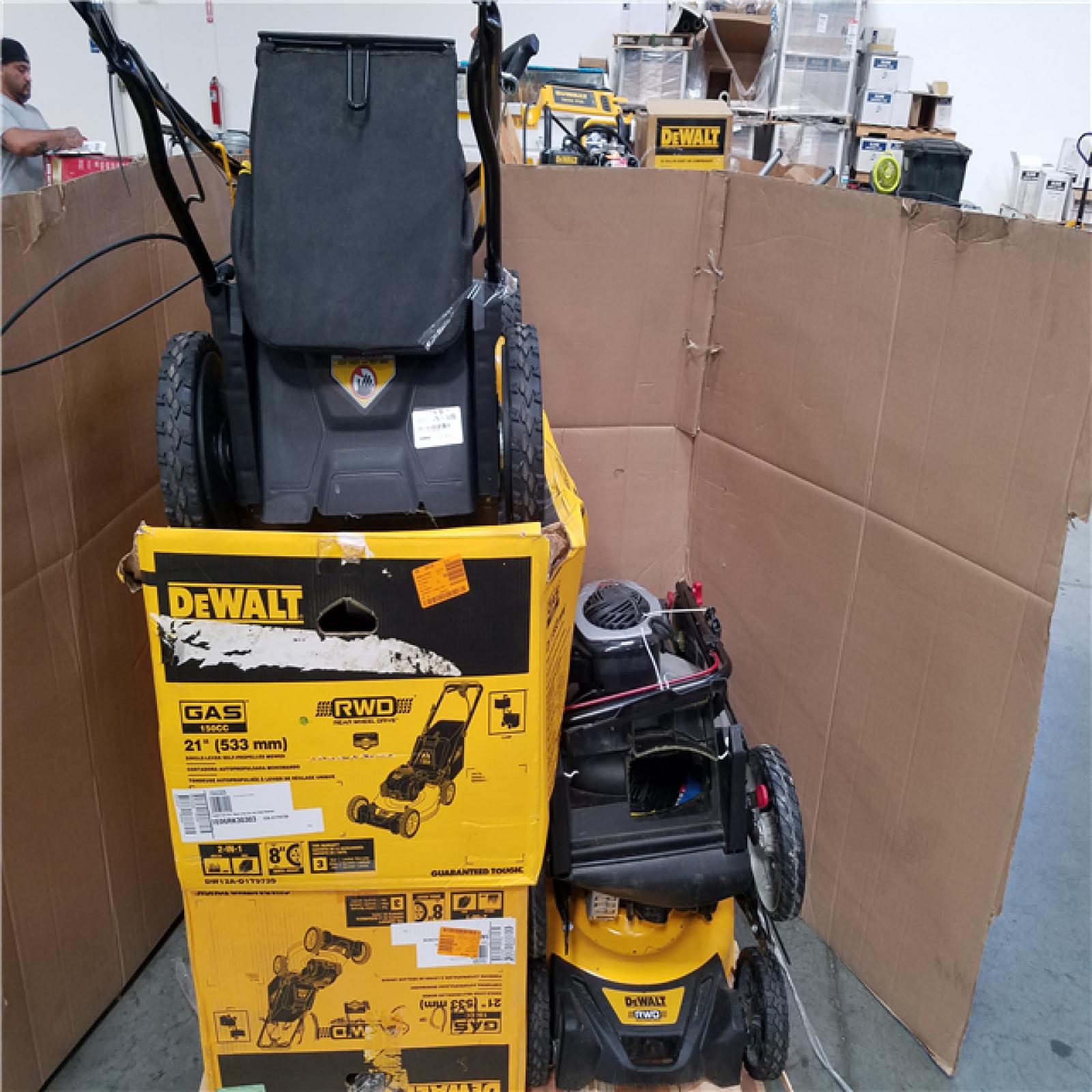 CALIFORNIA AS-IS OUTDOOR POWER EQUIPMENT