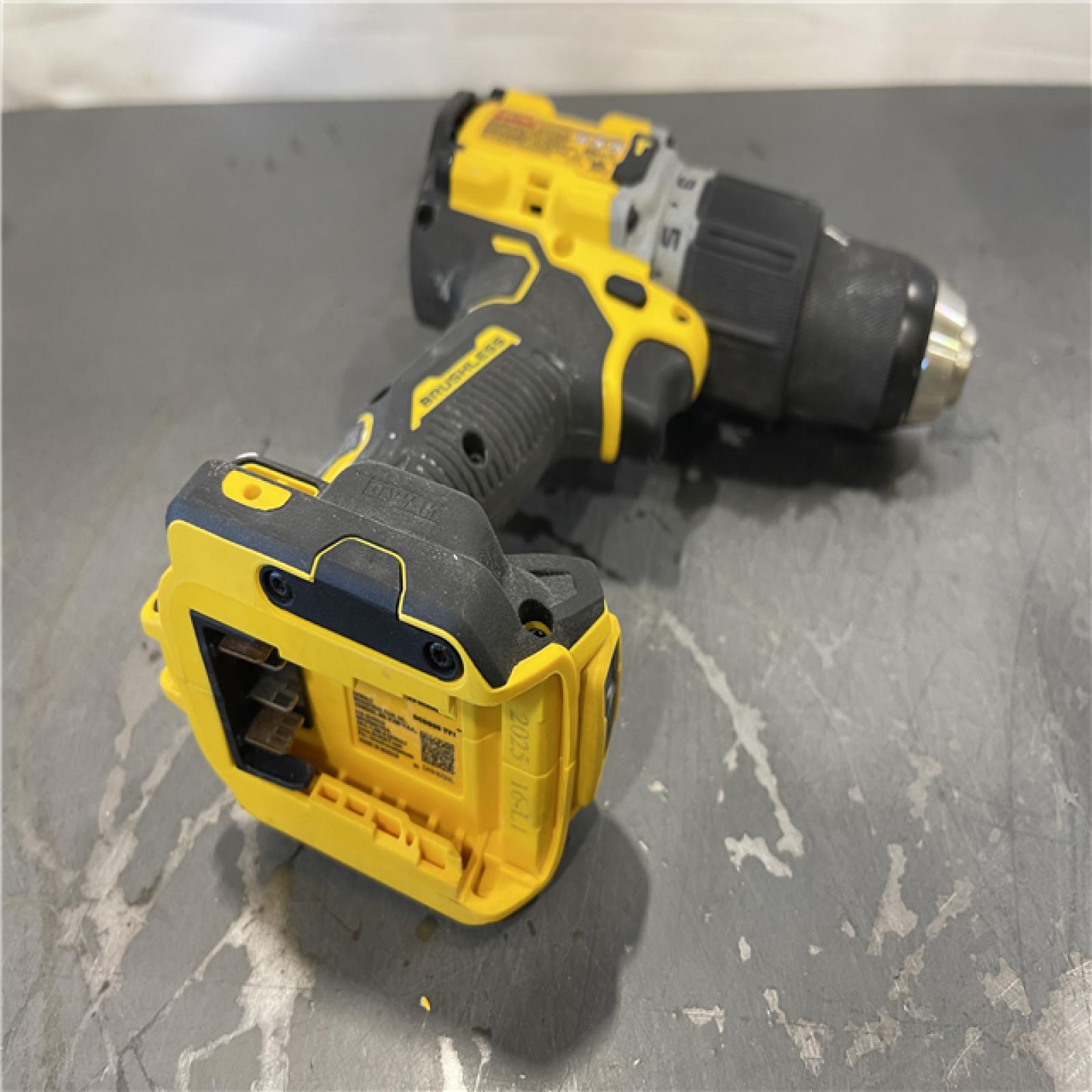 AS-IS - DEWALT 20V MAX* XR Brushless Cordless 1/2 Hammer Drill