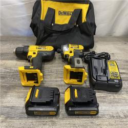 AS-IS DEWALT 20V MAX Cordless Drill/Impact 2 Tool Combo Kit