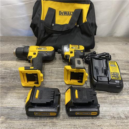 AS-IS DEWALT 20V MAX Cordless Drill/Impact 2 Tool Combo Kit