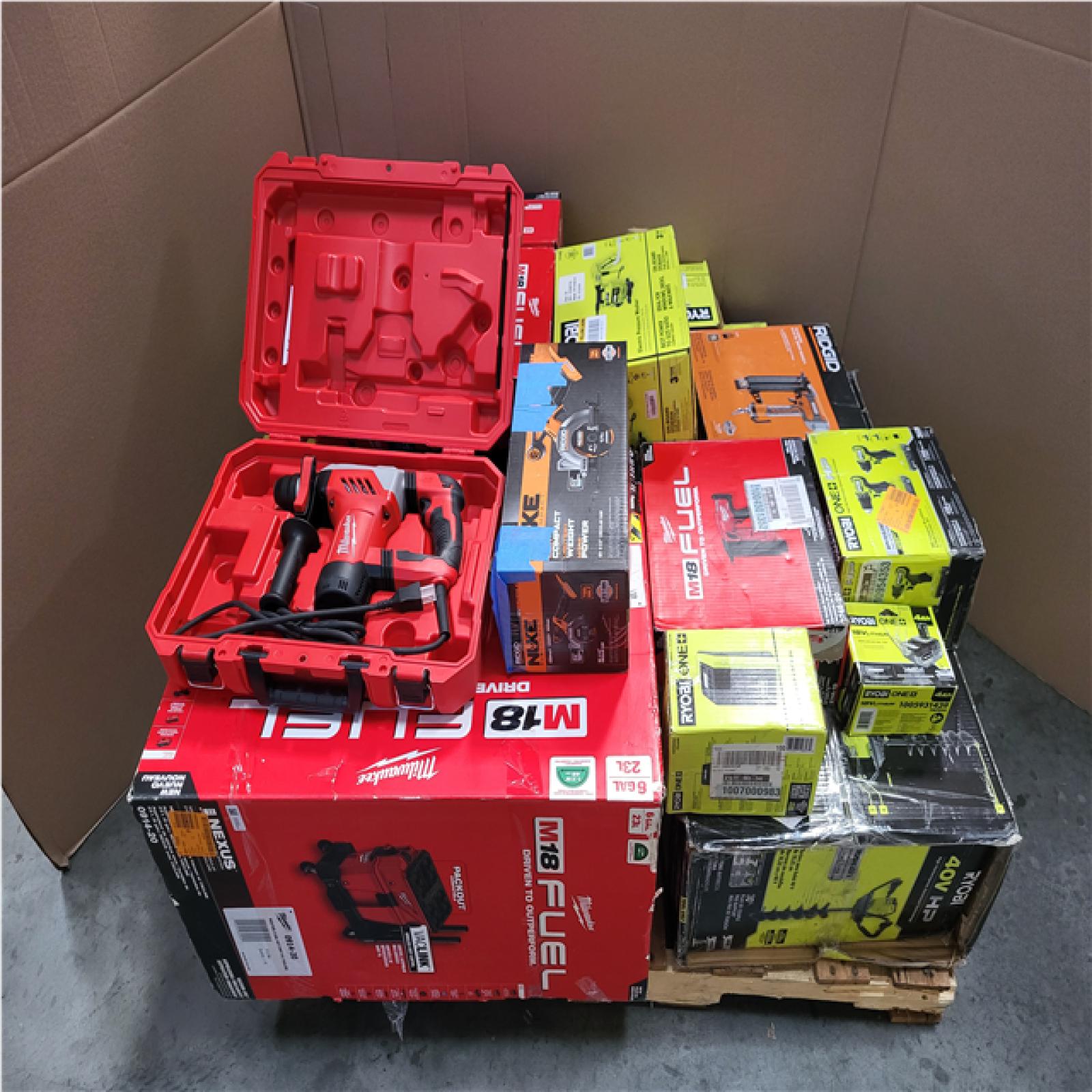 CALIFORNIA AS-IS TOOL PALLET