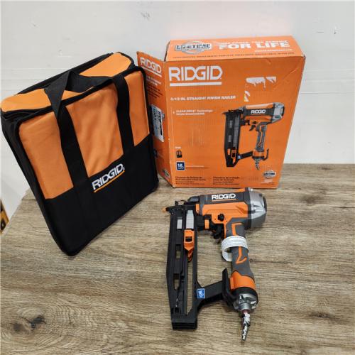 Phoenix Location NEW RIDGID Pneumatic 16-Gauge 2-1/2 in. Straight Finish Nailer with CLEAN DRIVE Technology