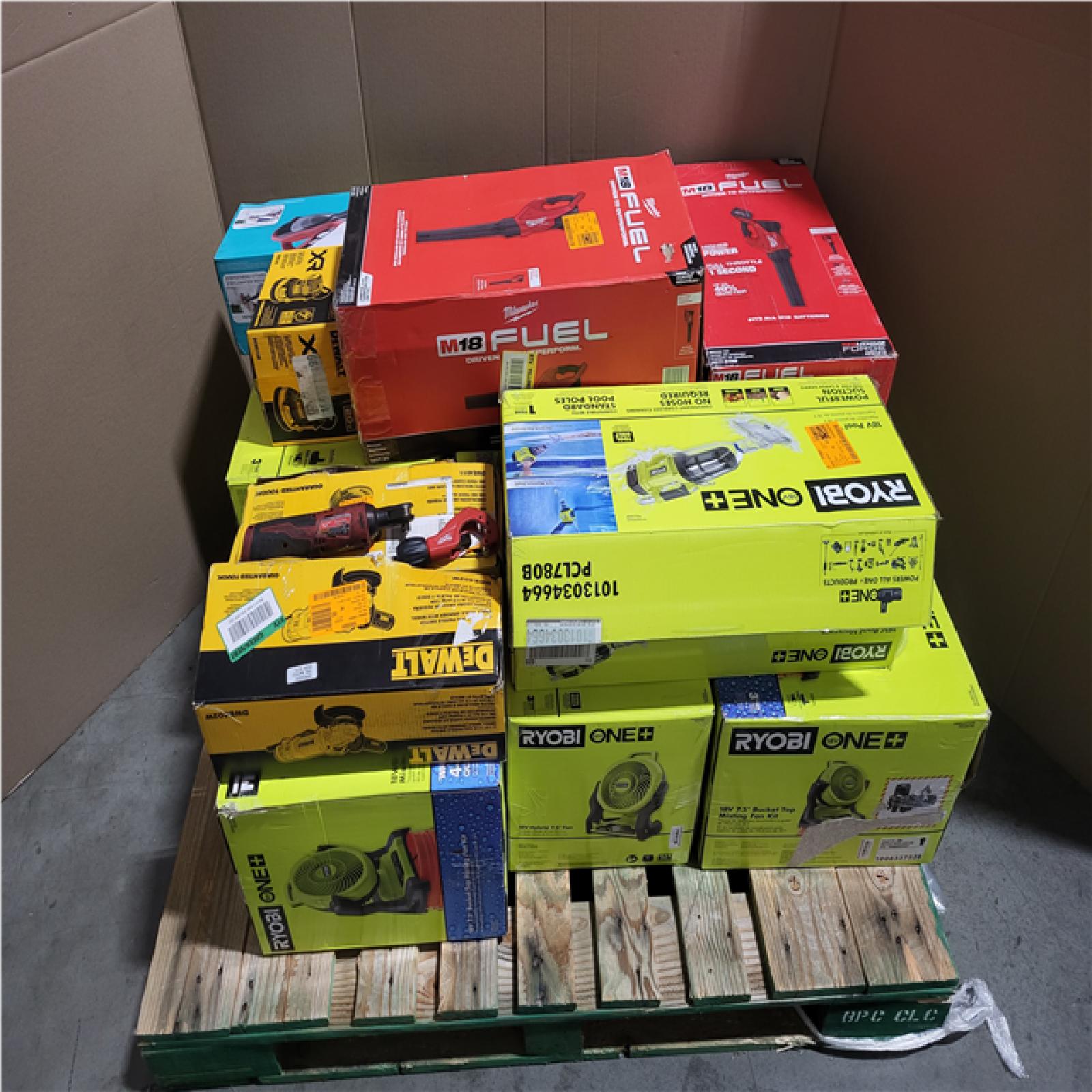 CALIFORNIA AS-IS TOOL PALLET
