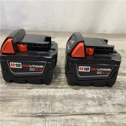 AS-IS Milwaukee FUEL 18V Lithium-Ion Brushless Cordless Hammer Drill and Impact Driver Combo Kit