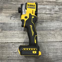 AS-IS DEWALT ATOMIC 20V MAX Lithium-Ion Cordless 1/4 in. Brushless Impact Driver Kit