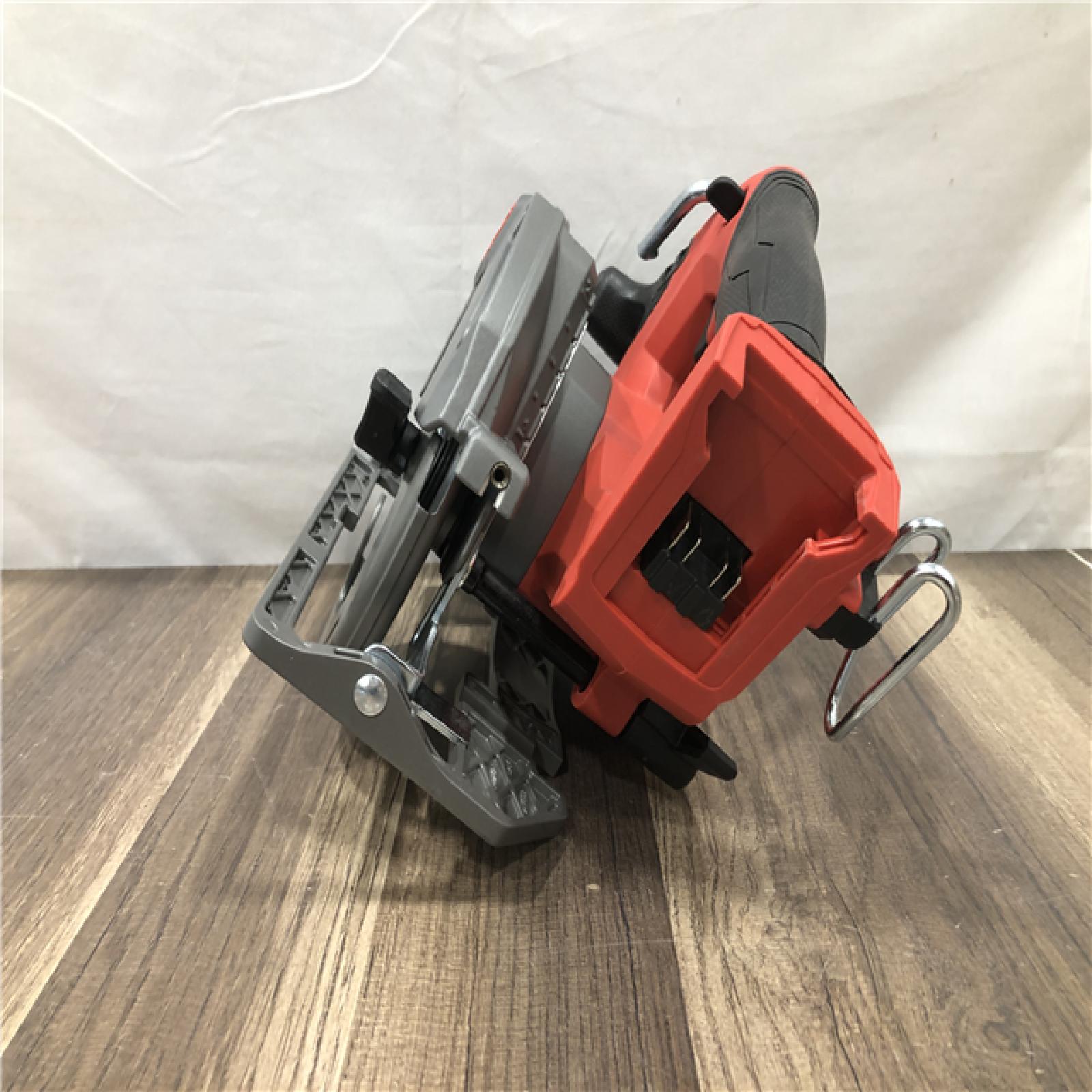 AS-IS Milwaukee FUEL 18V Lithium-Ion Brushless Cordless 6-1/2 in. Circular Saw (Tool-Only)