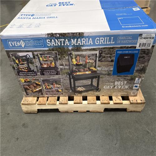 California AS-IS Santa Maria Grill Charcoal or Hardwood (Damaged Box)