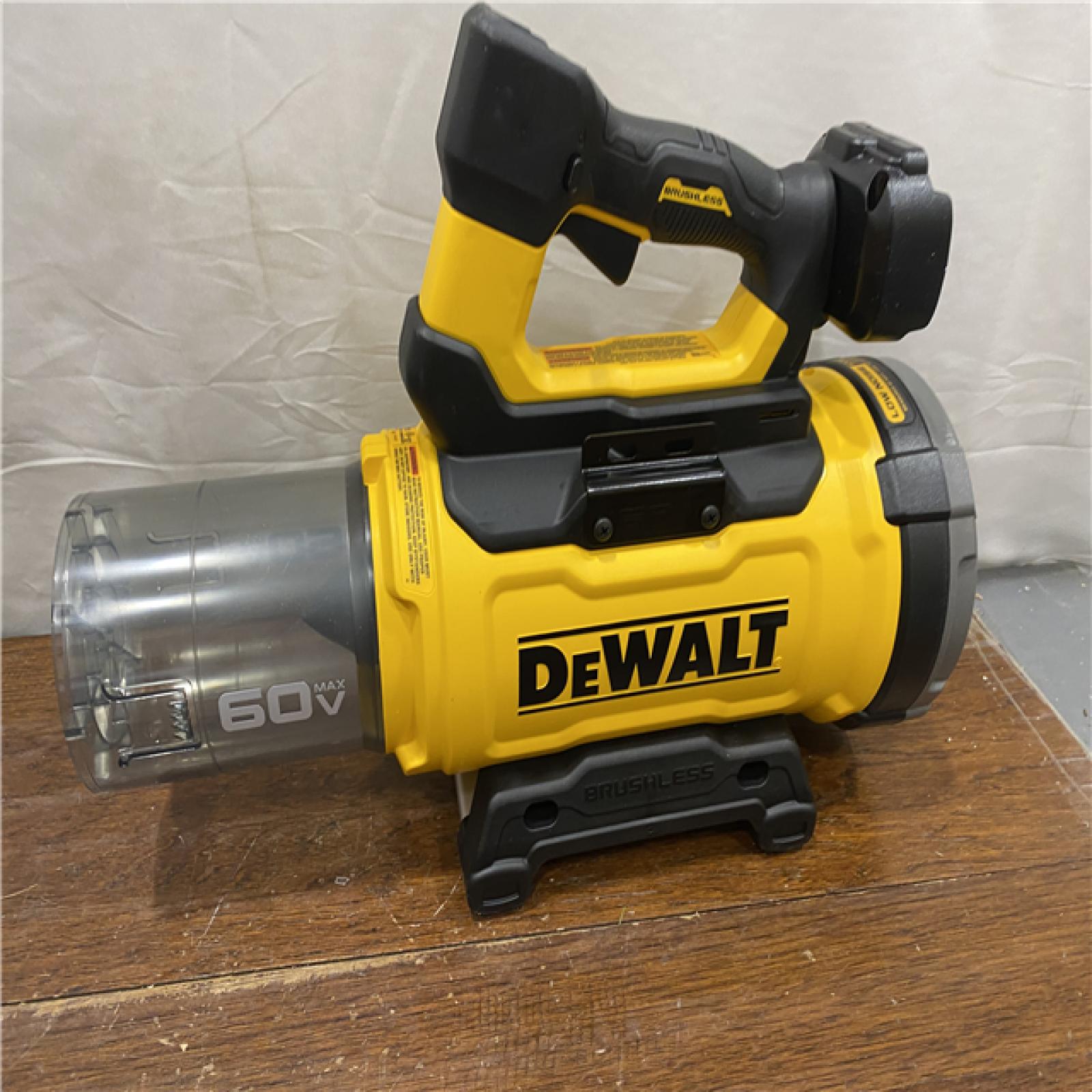 AS-IS DEWALT FLEXVOLT 60V MAX 160 MPH 760 CFM Brushless Cordless  and Charger