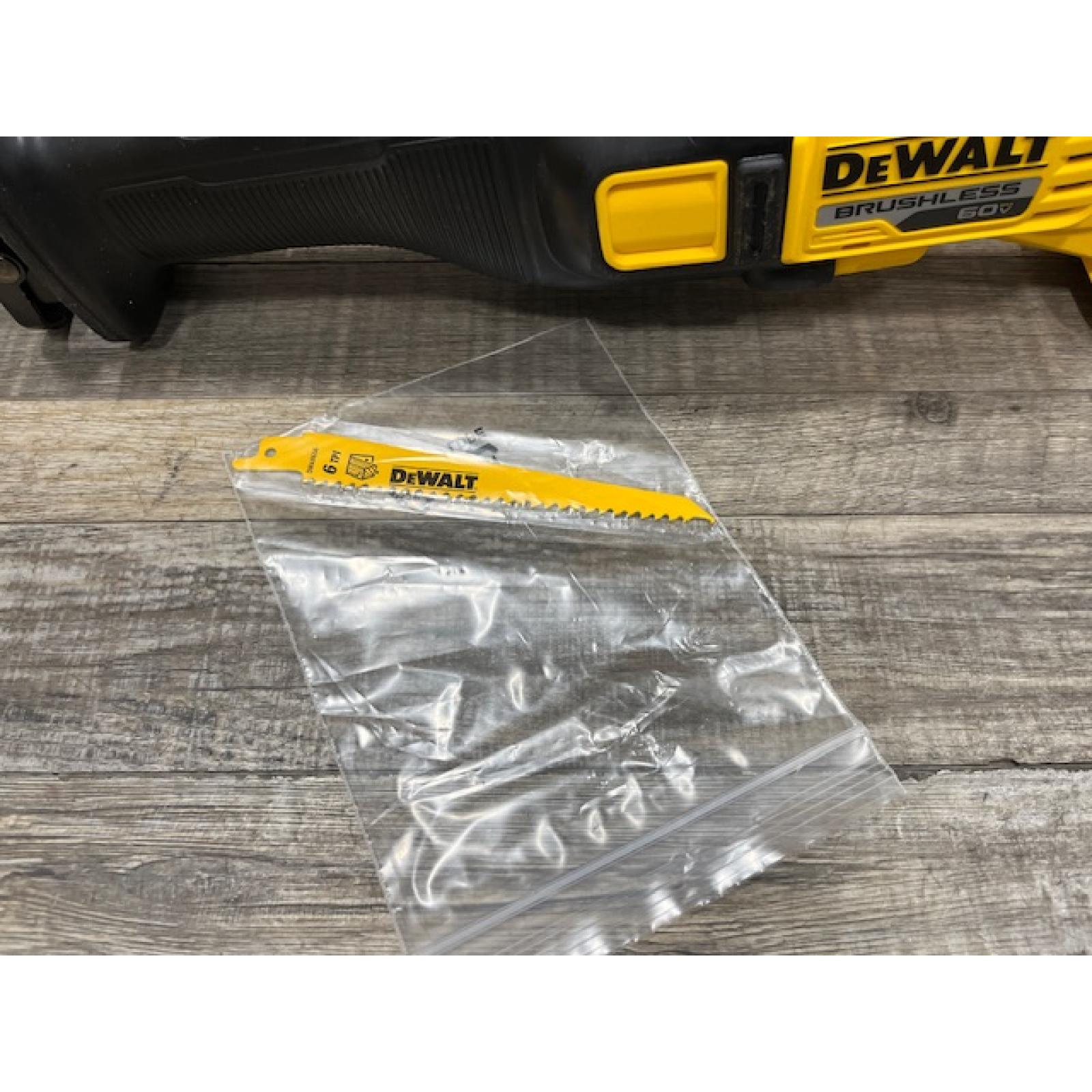 AS-IS DEWALT FLEXVOLT 60V MAX Cordless Brushless Reciprocating Saw (Tool Only)